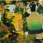 Collage, Acryl auf Leinwand, 14/14