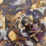 Collage, Acryl auf Leinwand, 14/14