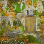 Collage, Acryl auf Leinwand, 14/14