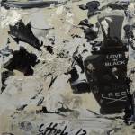 Collage, Acryl auf Leinwand, 14/14