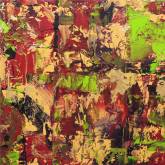 GOLDEN LINE, Acryl auf Leinwand, 120 x 120