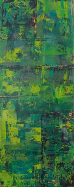 JUNGLE DREAM, Acryl auf Leinwand, 1/2  2 x 40/100