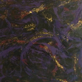 LOVE SCULPTUR, Acryl auf Leinwand, 2x120x120