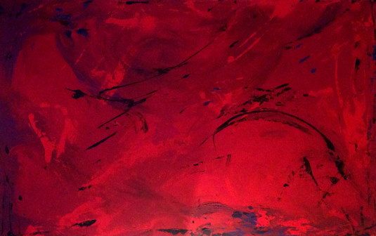 SECRET LOVE, Acryl auf Leinwand, 190x120