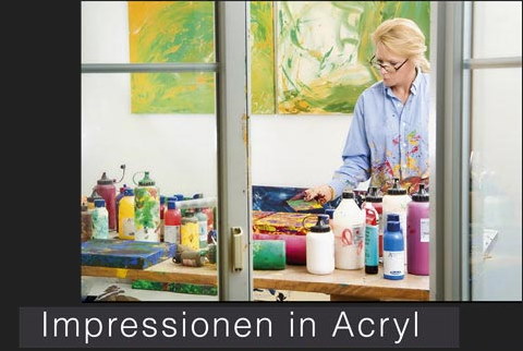Uta Hipleh im Atelier